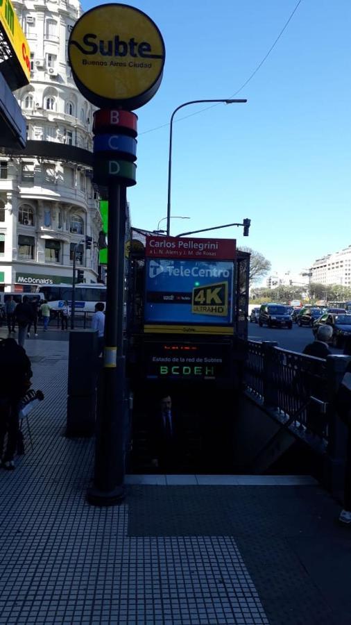 Que Mejor Vista Del Obelisco Piso A La Calle Corrientes บัวโนสไอเรส ภายนอก รูปภาพ