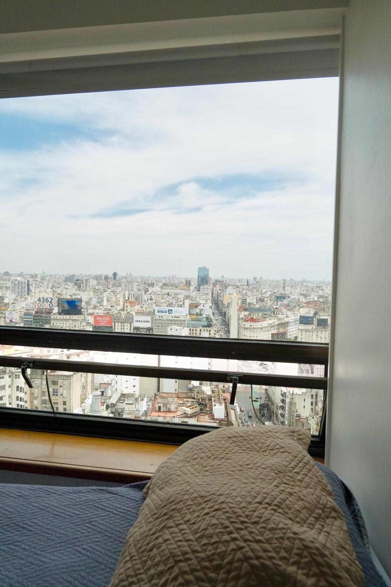 Que Mejor Vista Del Obelisco Piso A La Calle Corrientes บัวโนสไอเรส ภายนอก รูปภาพ
